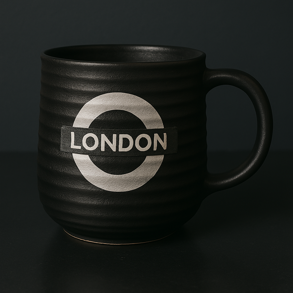 London London Tube Mug - Black